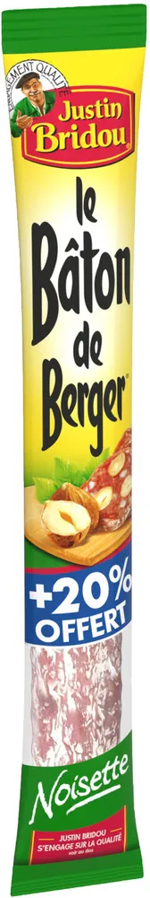 Le bâton de berger noisette