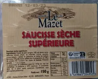 Saucisse sèche supérieure