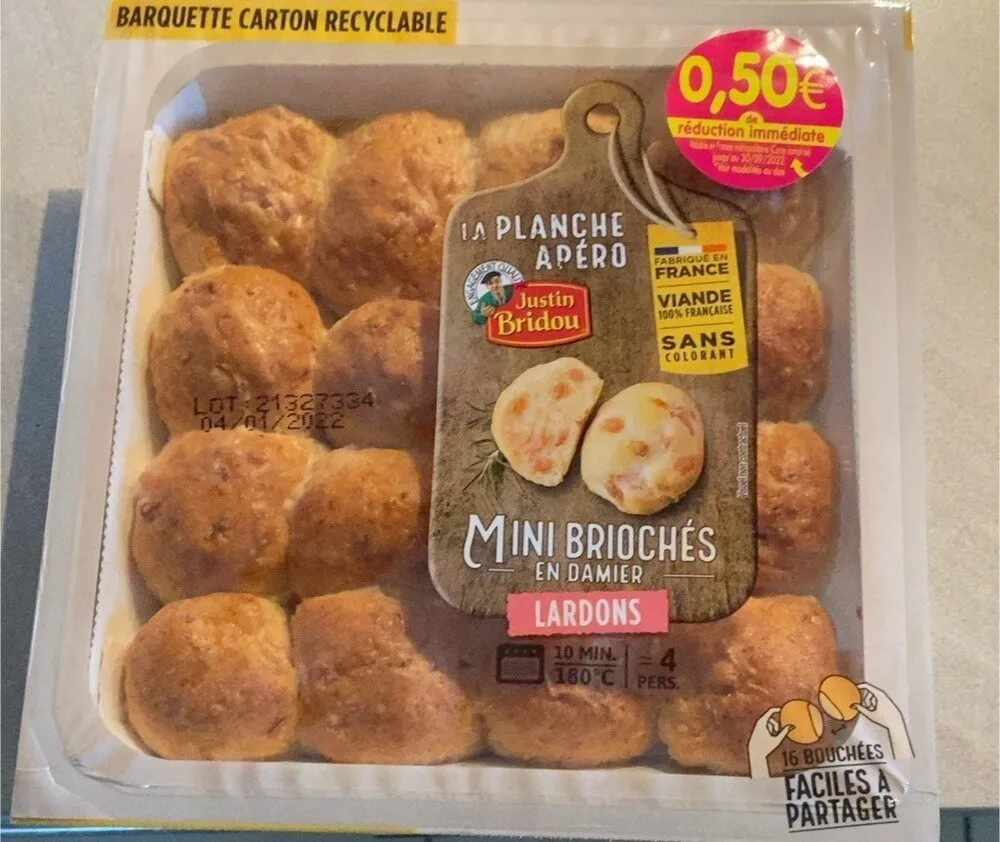 Mini Briochés en damier