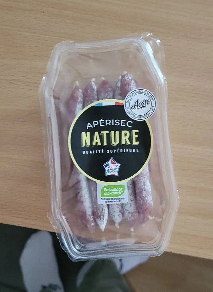Bâtonnets saucisson apérisec