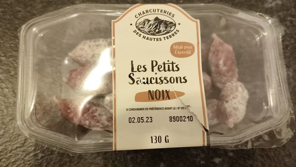 Les petits saucissons NOIX