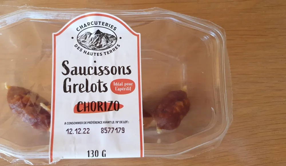 Saucissons Grelots Chorizo