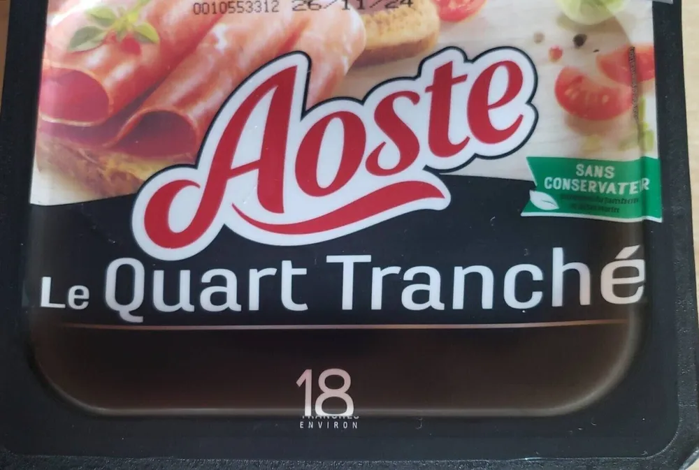 Le quart tranché
