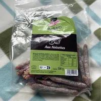 Saucisson aux noisettes