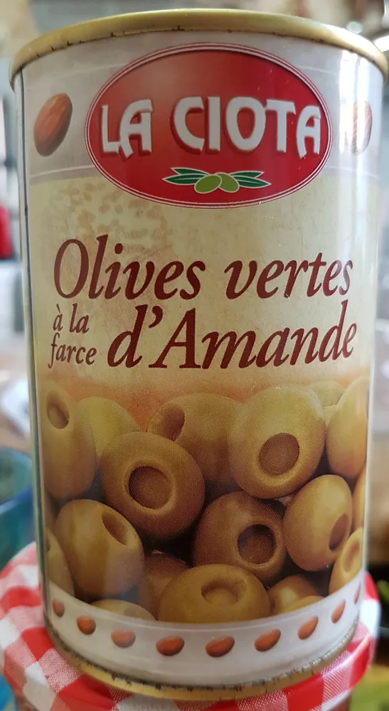 Olives Vertes a La Farce D'amande