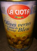 Olives vertes au bleu