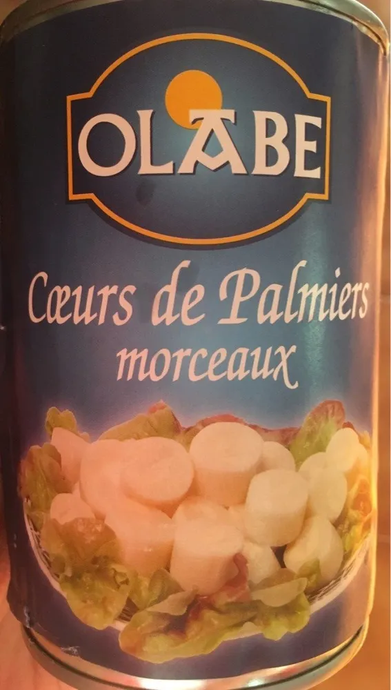 Coeurs de palmiers morceaux