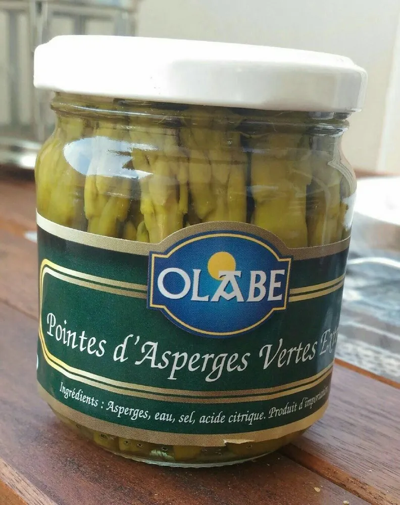Pointes d'asperges vertes extra