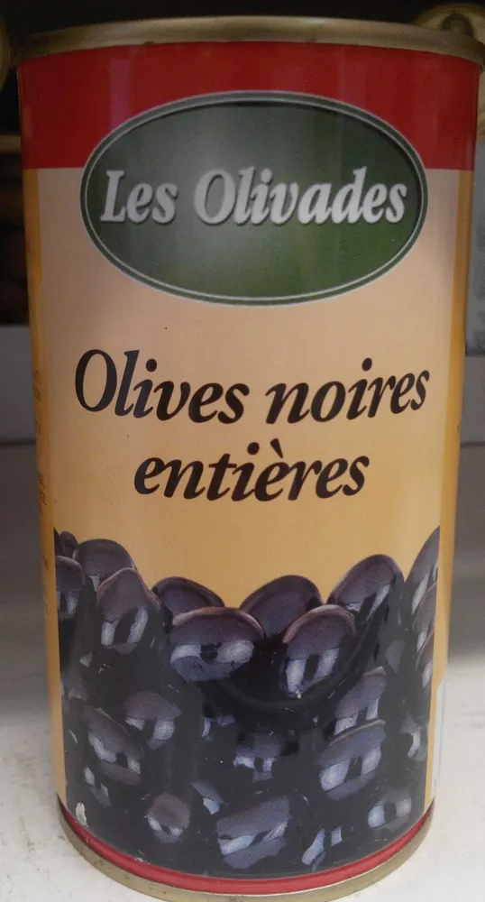 Olives noires entières