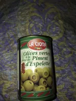La Ciota olives farcies au piment d'espelette