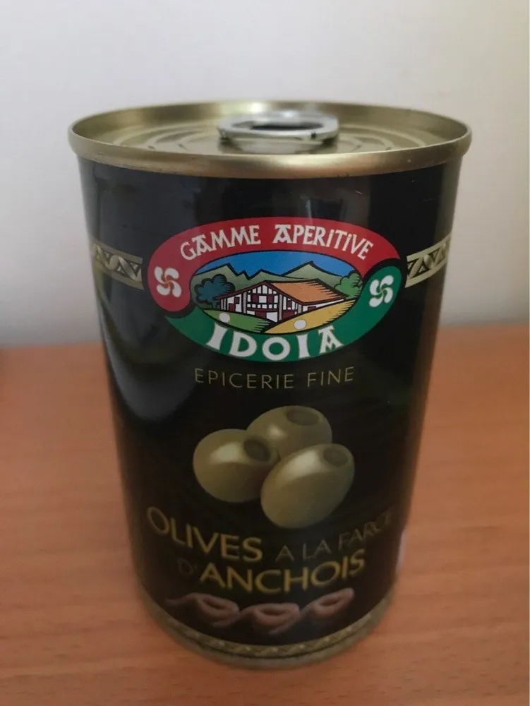 Olives a la farce d'anchois