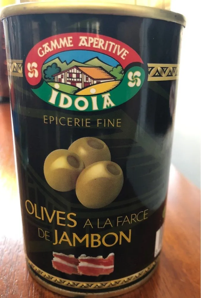 Olives a la farce de jambon