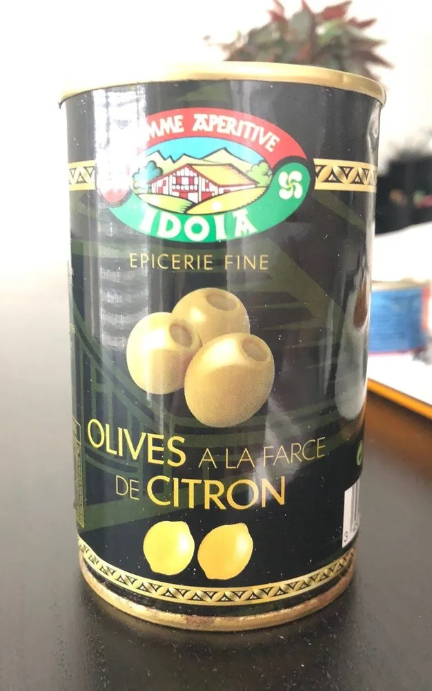 Olive a la farce de citron