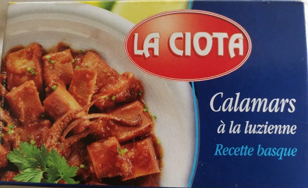 Calamars à la luzienne