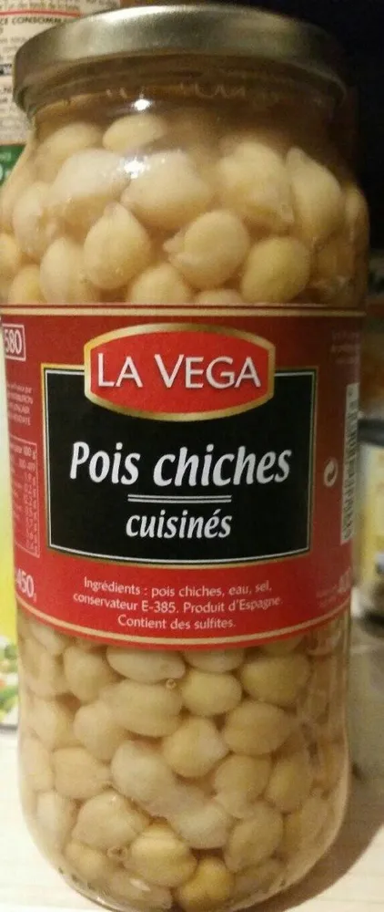 Pois chiches cuisinés