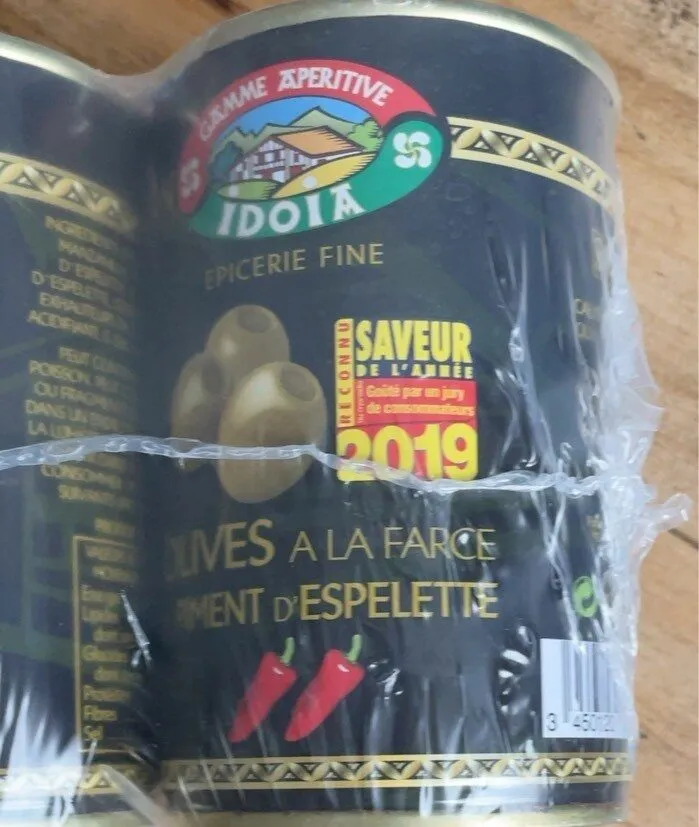Olives piment espelette