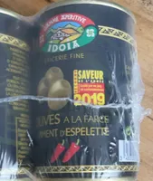 Olives piment espelette