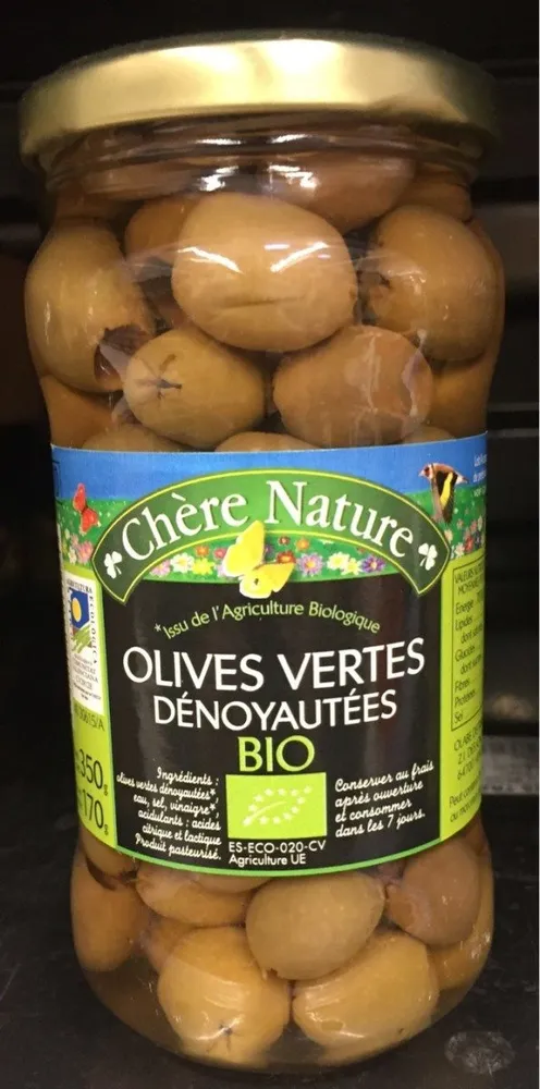 Olives vertes bio