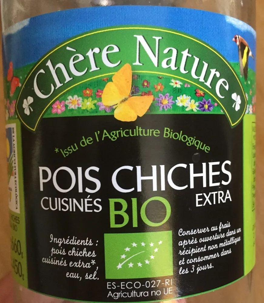 Pois chiches extra bio