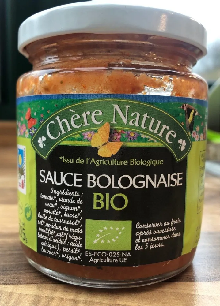 Sauce bolognaise BIO