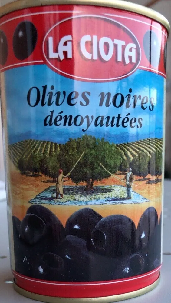 Olives noires dénoyautées