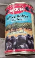 Olives noires entieres