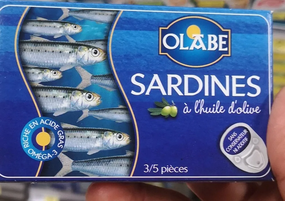 Sardines à l'huile d'olive