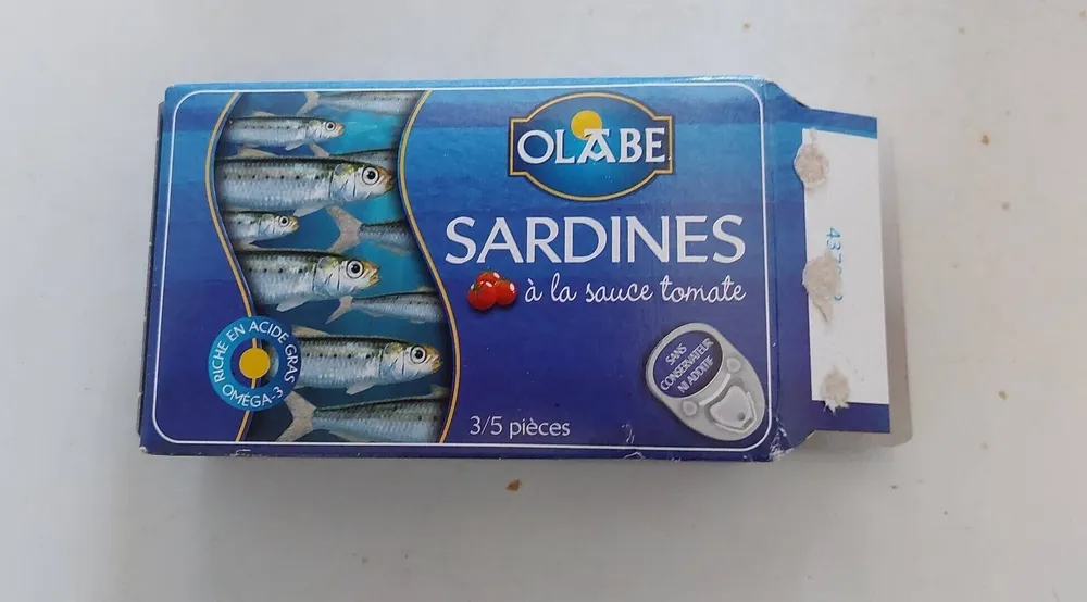 Sardines à la sauce tomate