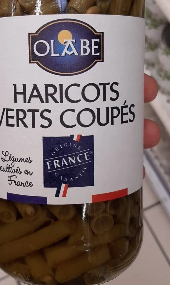 Haricots verts coupés