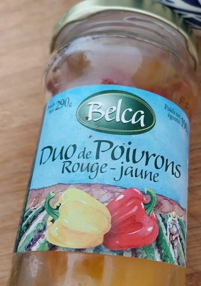 Duo de Poivrons Rouge - jaune