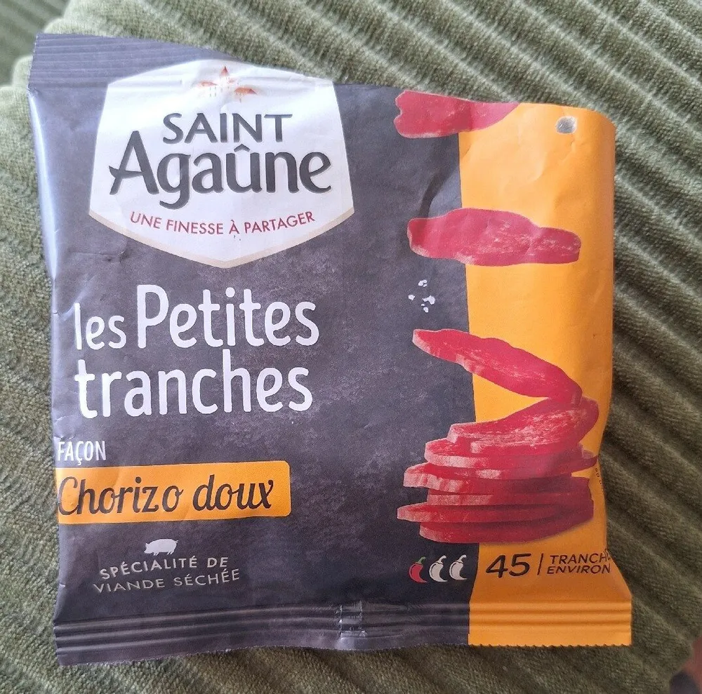 les petites tranches chorizo doux