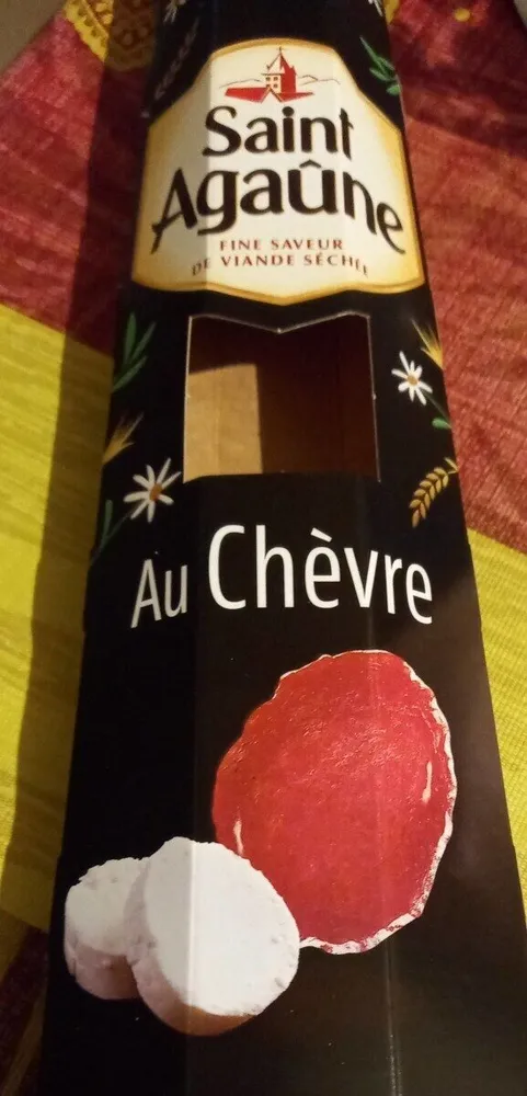Spécialité de viande séchée au fromage de chèvre