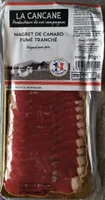 Magret de canard fumé tranché