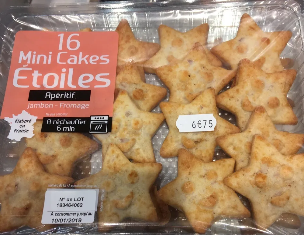 Mini cakes étoiles
