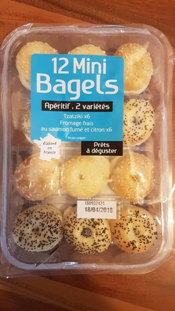 12 mini bagels
