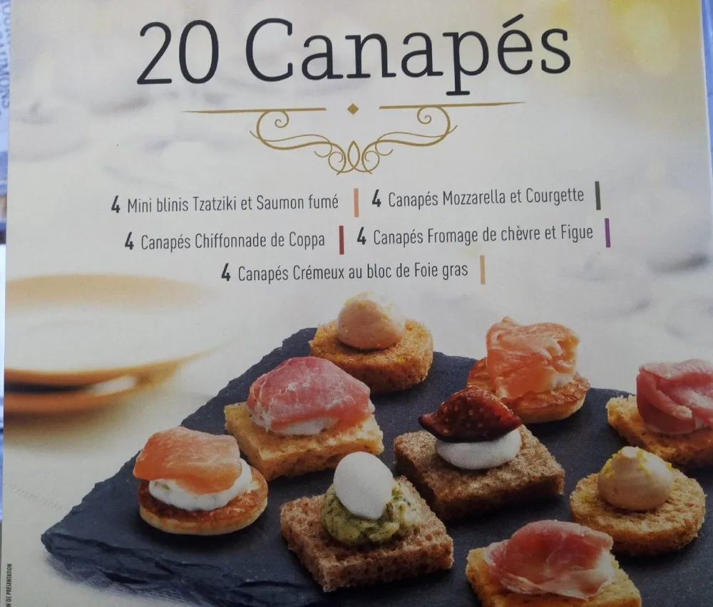 20 Canapés