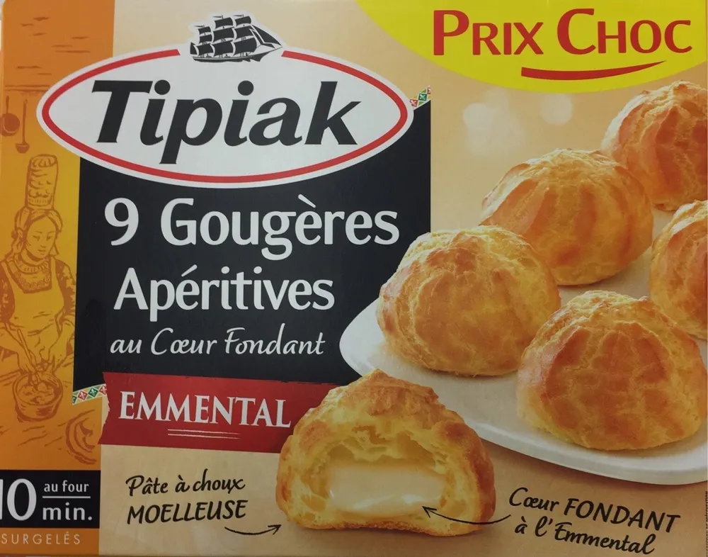 9 gougères apéritives