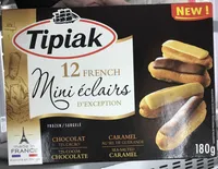 Mini éclairs : Chocolat & Caramel au sel de Guérande