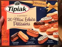 20 Mini Éclairs Pâtissiers
