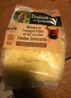 Mélange de fromages râpés au lait cru pour fondue savoyarde