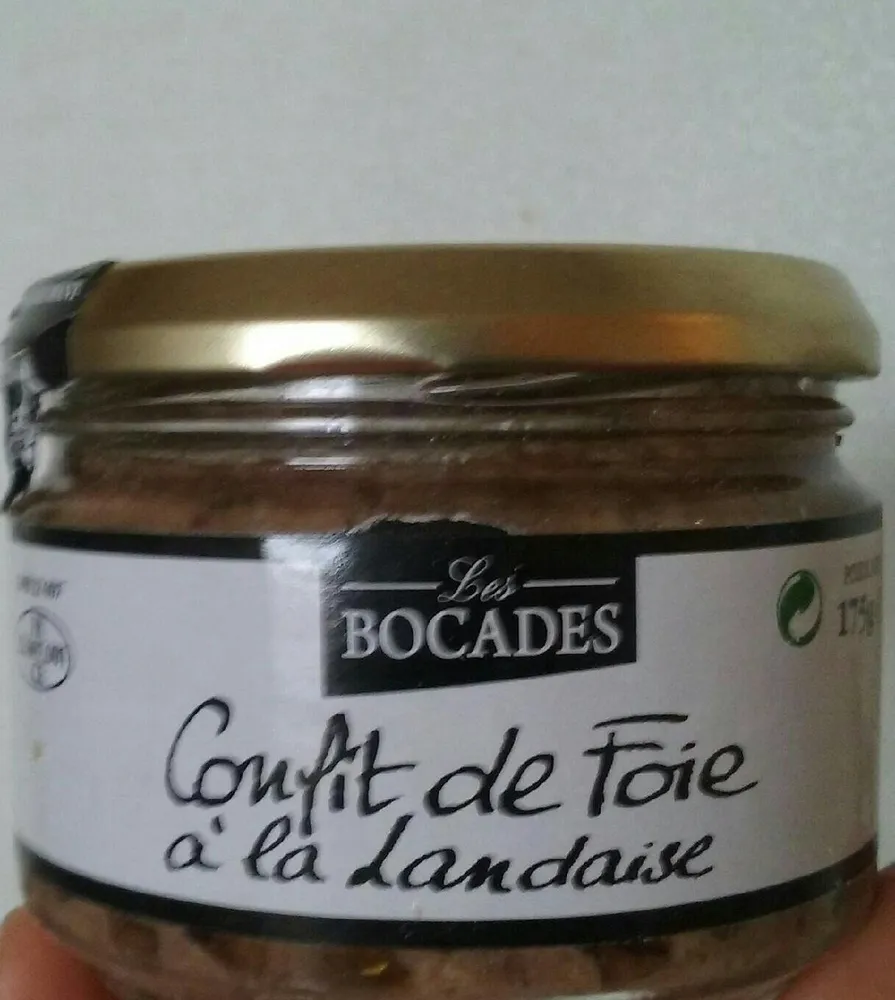 Bocade De Confit De Foie à La Landaise