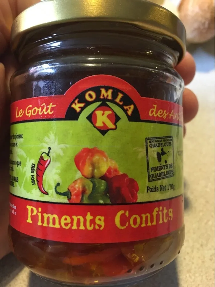 Piments confits