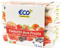 Yaourts aux fruits