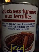 Saucisses aux lentilles éco+