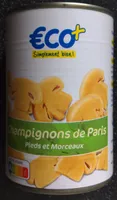 Champignons pieds morceaux 1/2