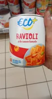 Ravioli à la sauce tomate