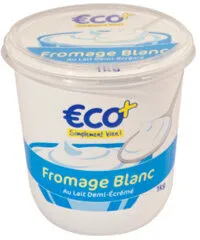 Fromage blanc au lait demi-écrémé