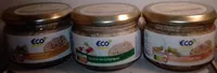 Lot de 3 Verrines - Terrine de campagne - Confit de foie de porc - Confit de foie de volaille