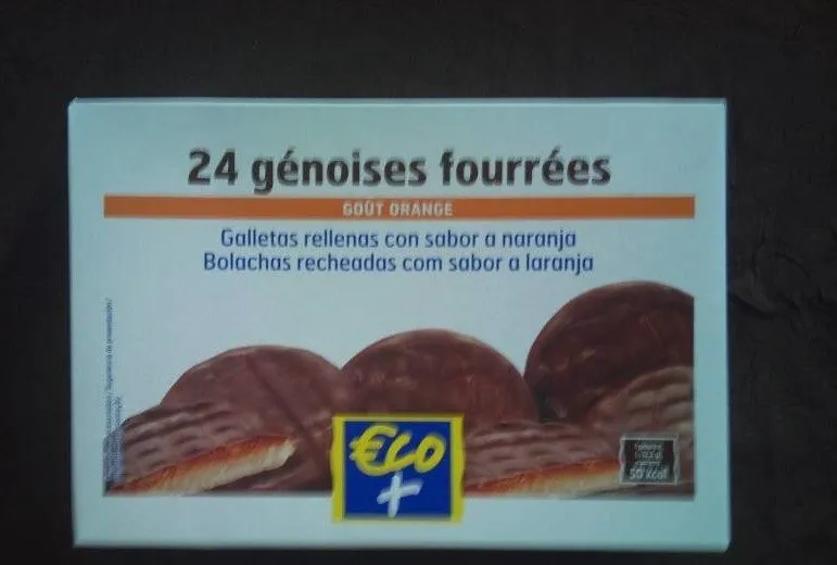 Génoises Fourrées Orange