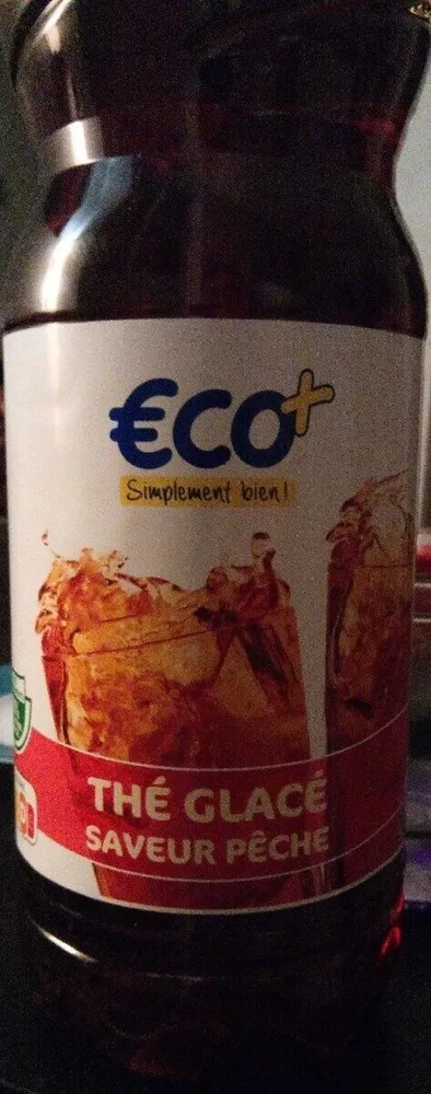 Thé glacé saveur pêche